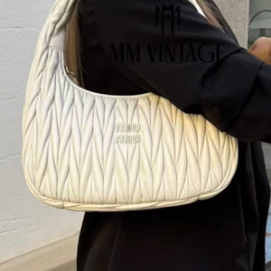 Borsa Hobo Wander Matelassé Miu Miu