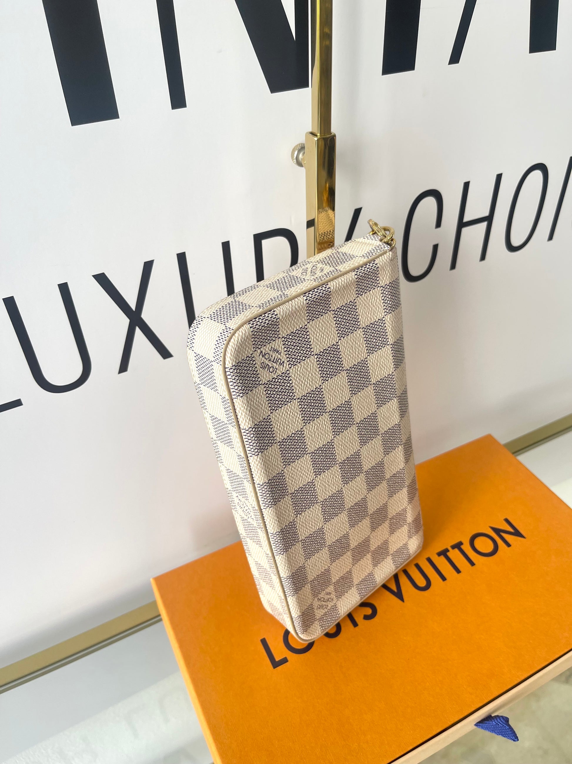 Pochette Félicie Damier Azur Louis Vuitton