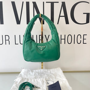 Borsa in morbida pelle Prada