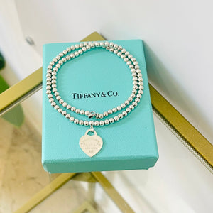 Collana Bead Cuore Small Tiffany