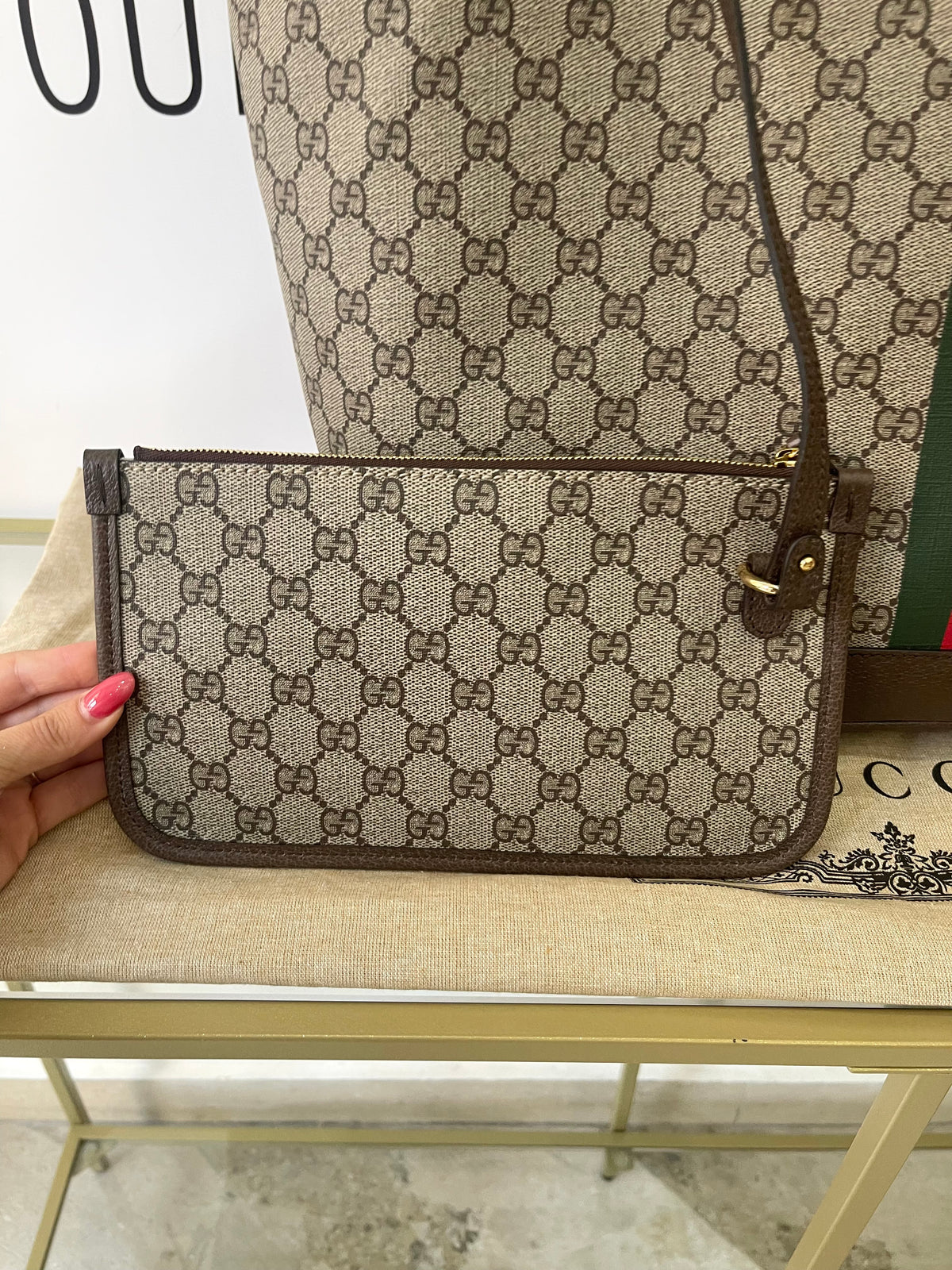 Borsa Shopping Ophidia GG Supreme Gucci