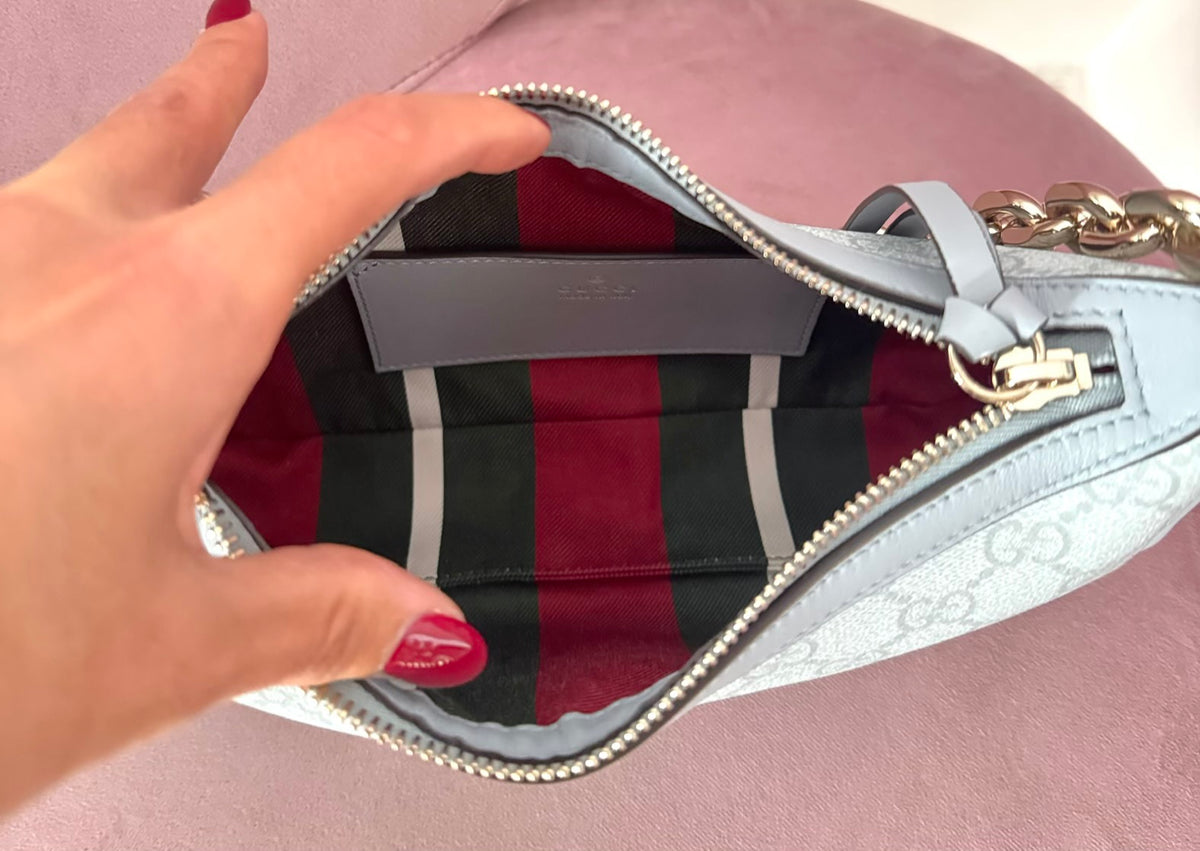 Borsa GG Emblem hw oro Gucci
