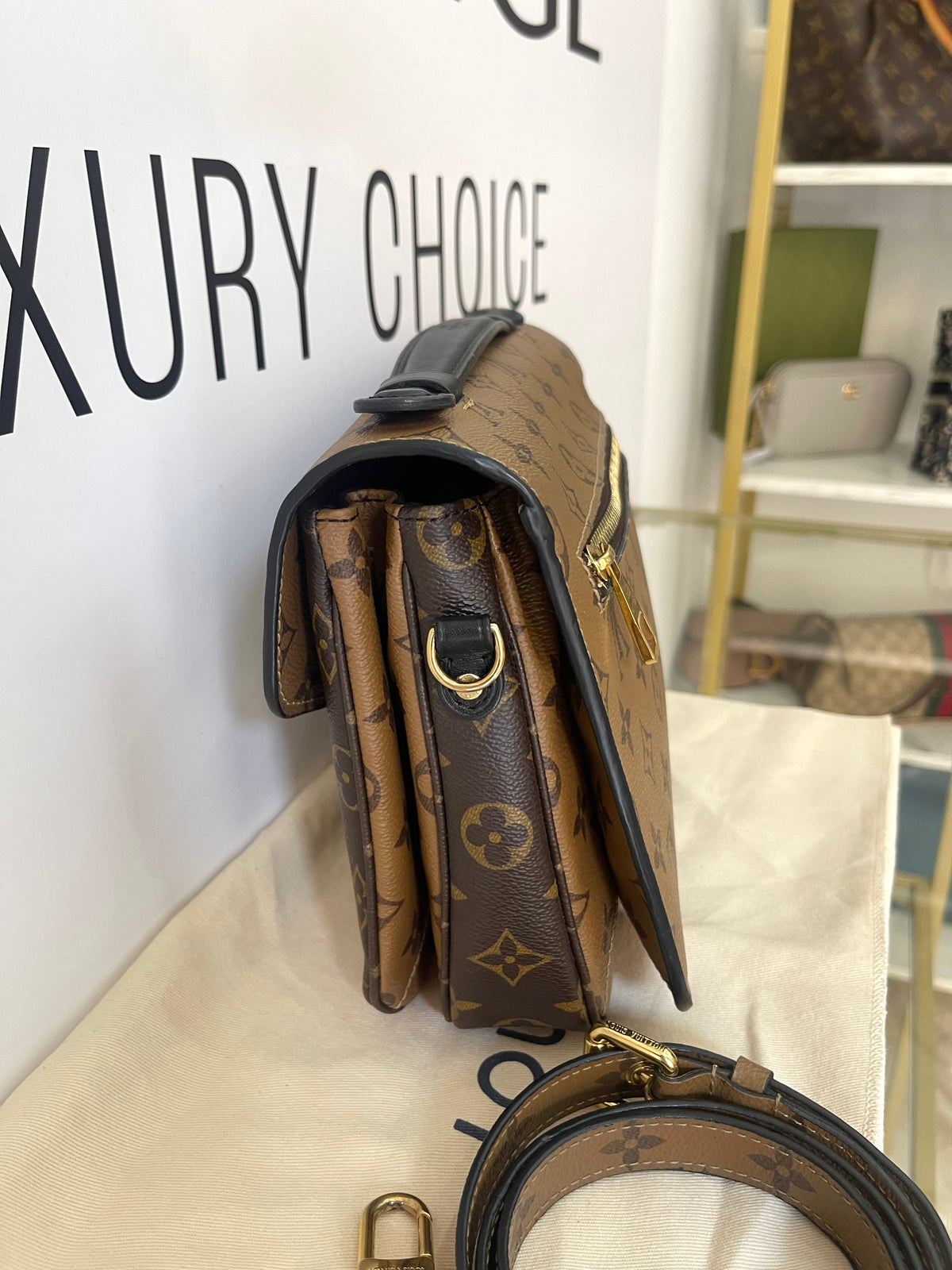 Borsa Métis Monogram Reverse Louis Vuitton