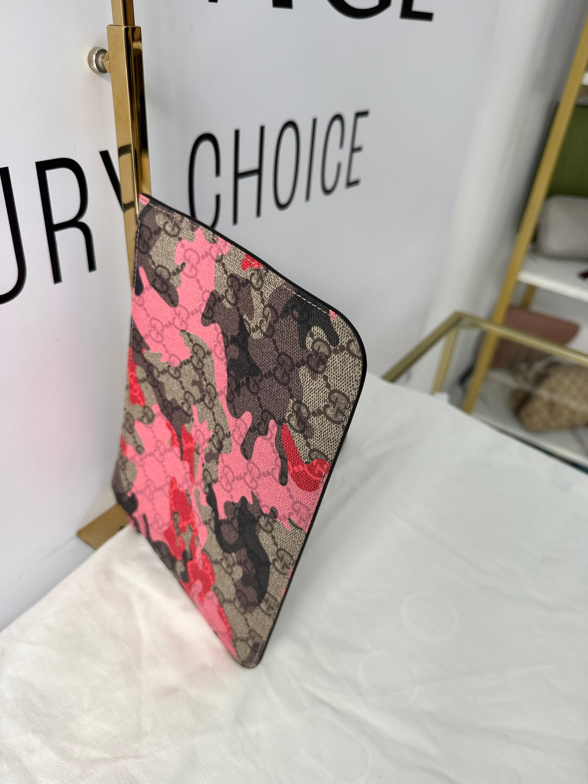 Borsa Shopping Camouflage GG Supreme Gucci