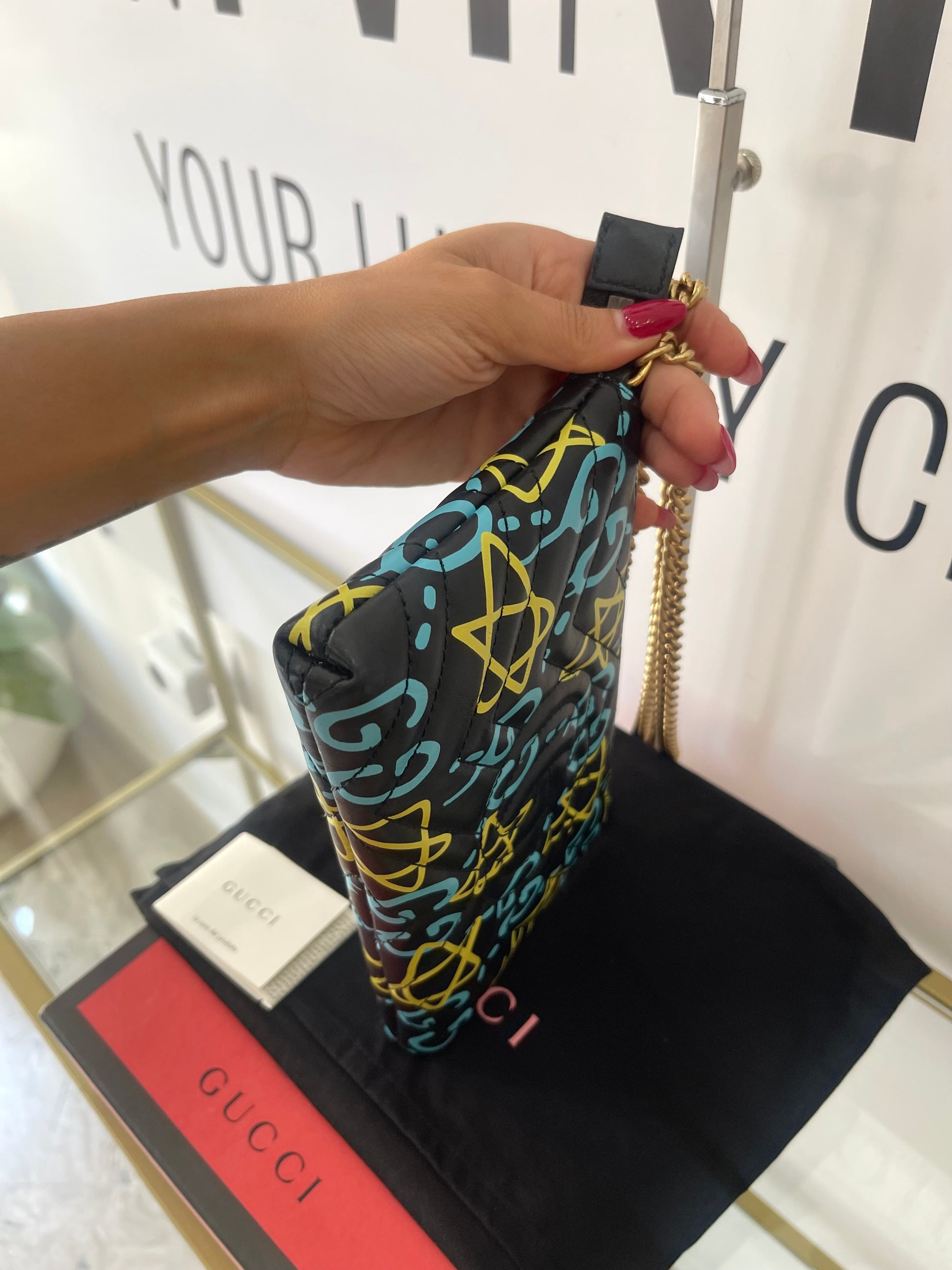 Borsa Ghost GG Marmont Gucci Limited Edition