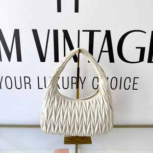 Borsa Hobo Wander Matelassé Miu Miu