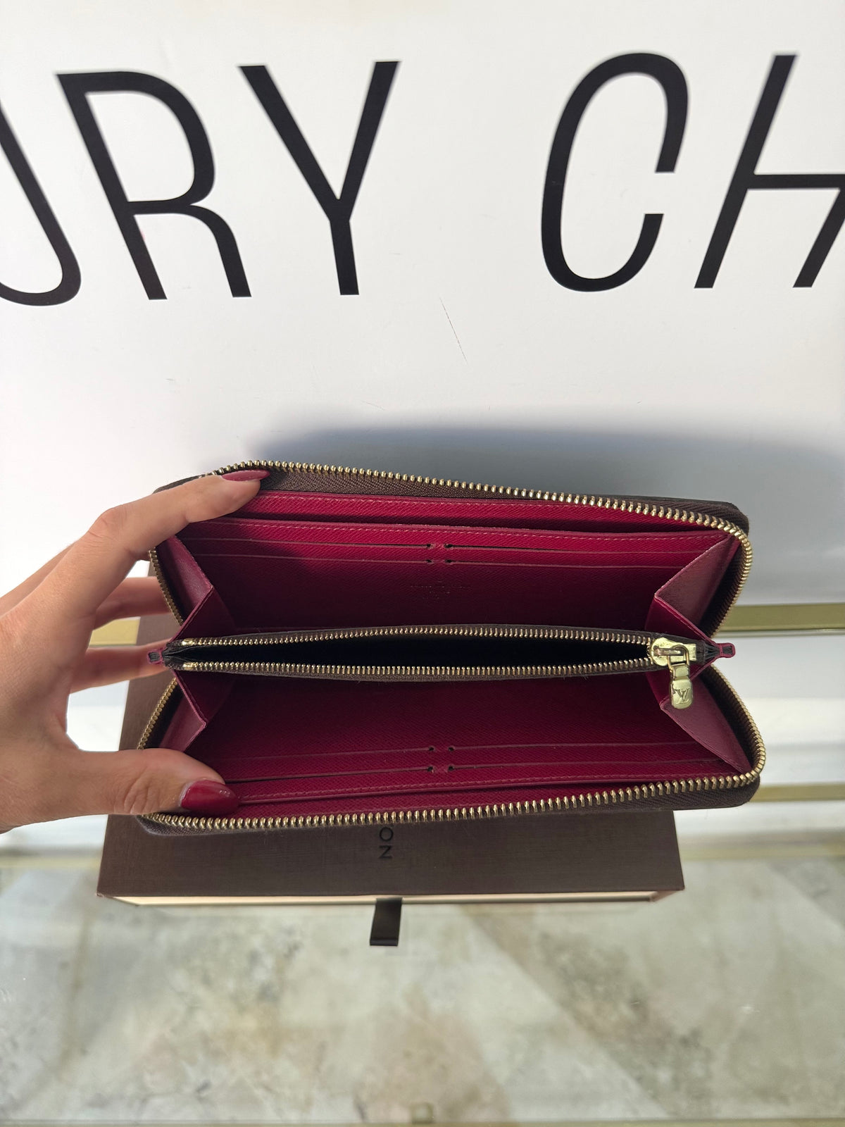 Portafoglio Clémence Monogram Louis Vuitton