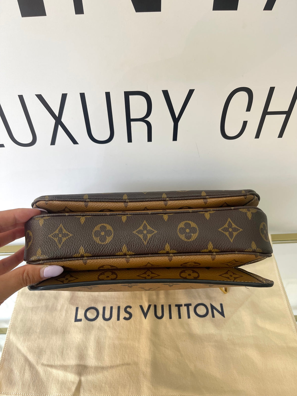 Borsa Métis Monogram Reverse Louis Vuitton