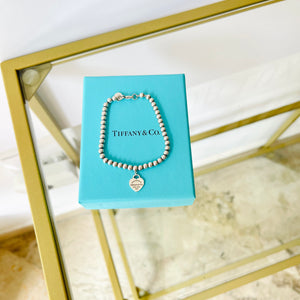 Bracciale Bead Cuore Mini Tiffany