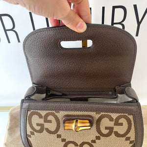 Borsa Bamboo 1947 Jumbo GG Gucci