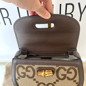 Borsa Bamboo 1947 Jumbo GG Gucci