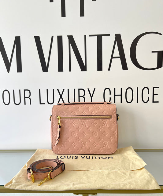 Borsa Metis Monogram Empreinte Pink Louis Vuitton