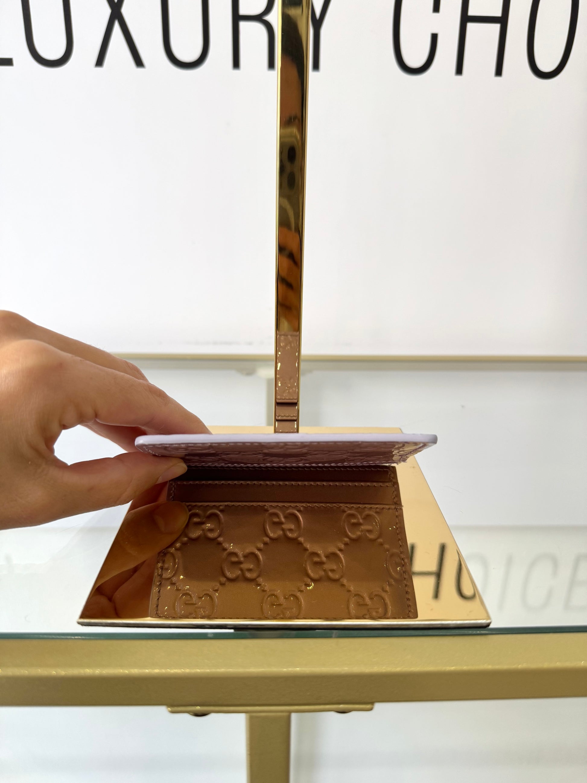 Portacarte GG Emblem Gucci