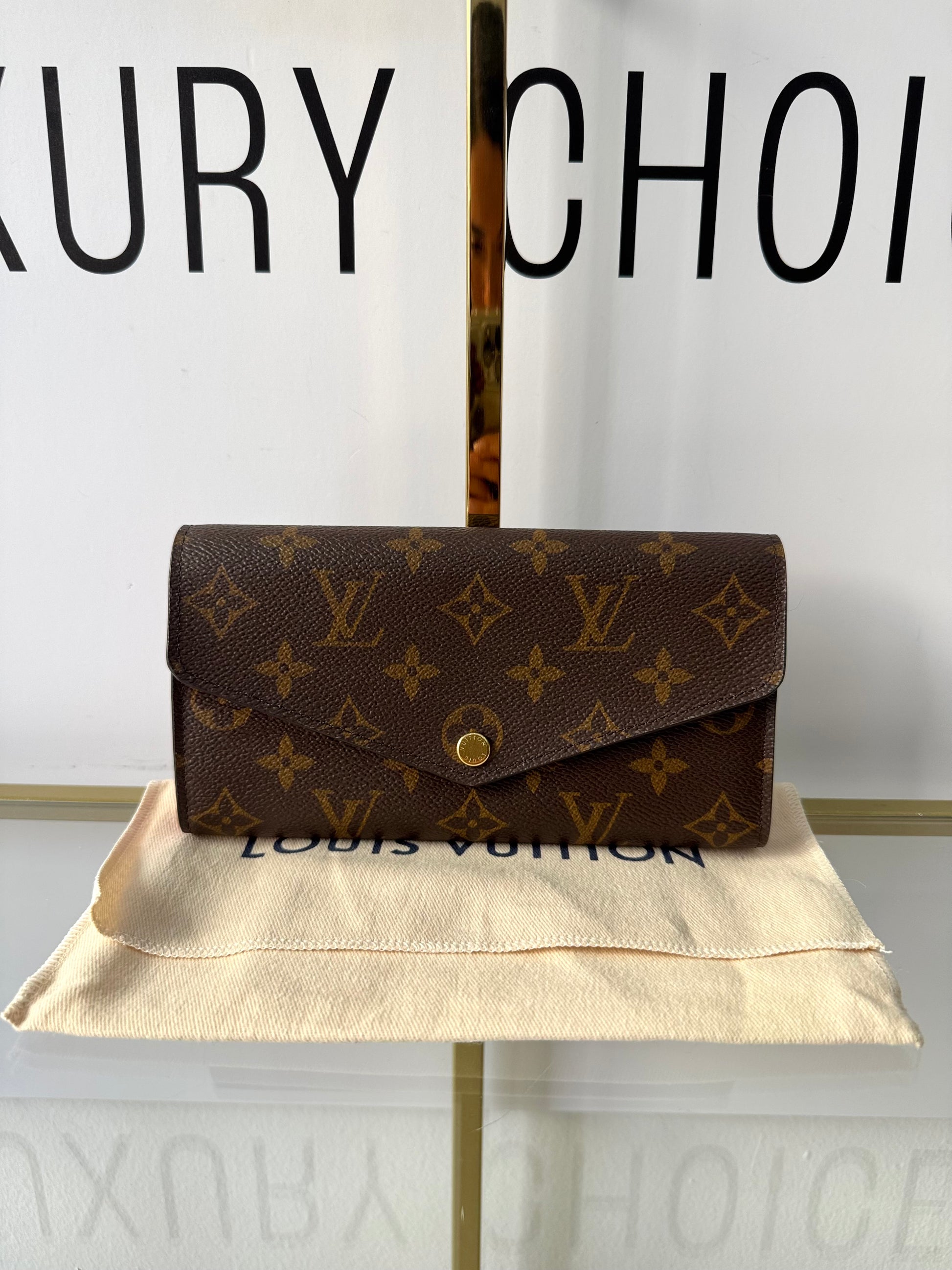 Portafoglio Sarah Monogram Louis Vuitton