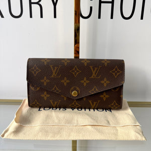 Portafoglio Sarah Monogram Louis Vuitton