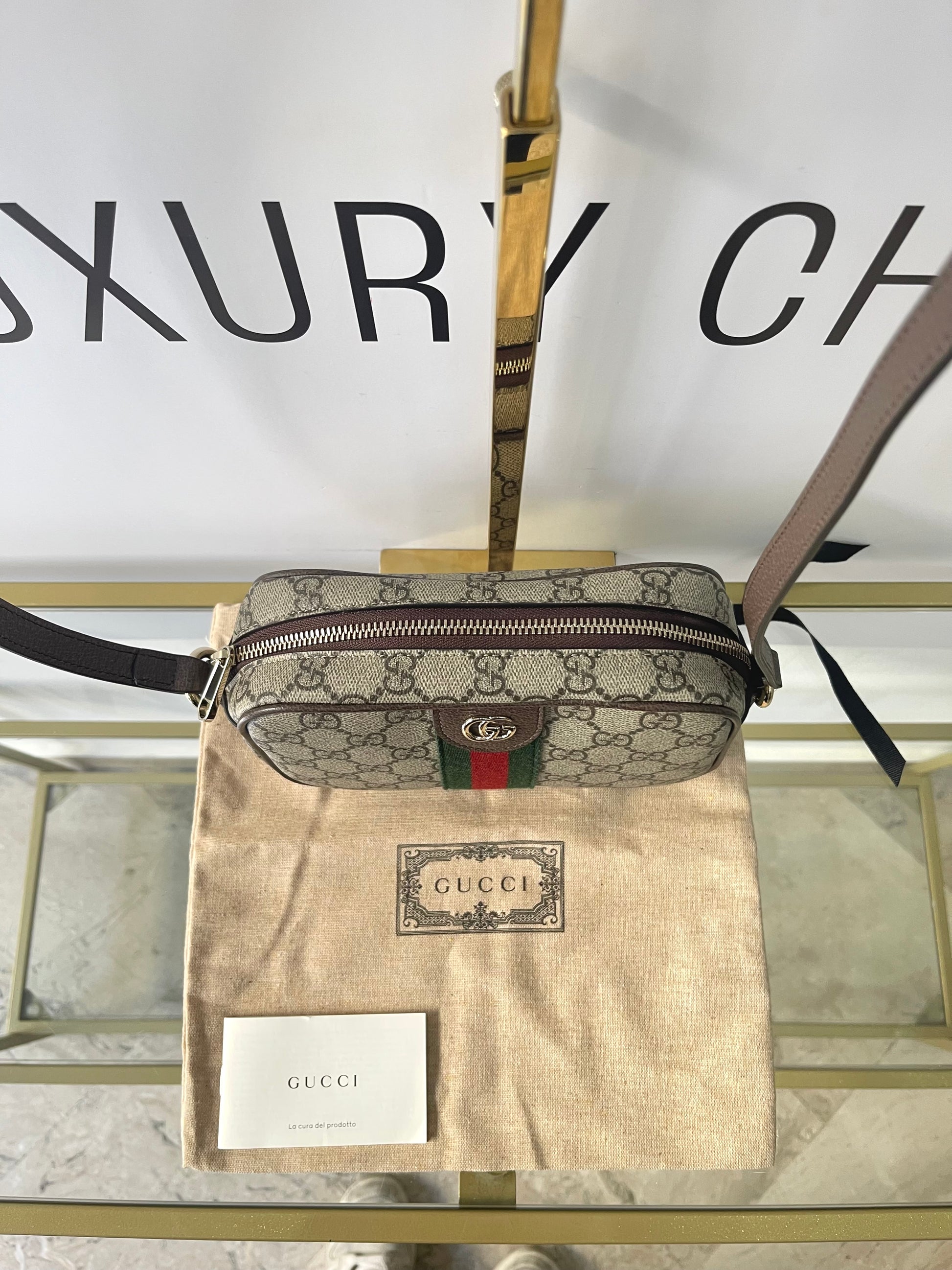 Borsa Camera Bag Ophidia GG Supreme Gucci
