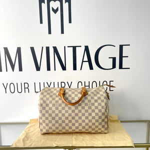 Borsa Speedy 35 Damier Azur Louis Vuitton