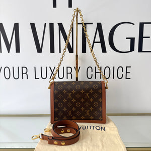 Borsa Dauphine MM Monogram/Monogram Reverse Louis Vuitton