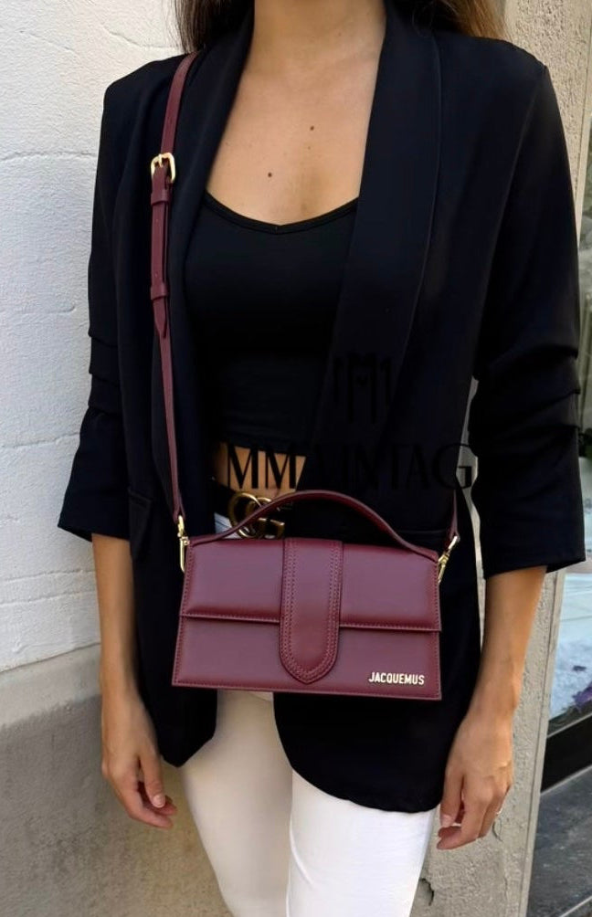 Borsa Le Grand Bambino Bordeaux Jacquemus