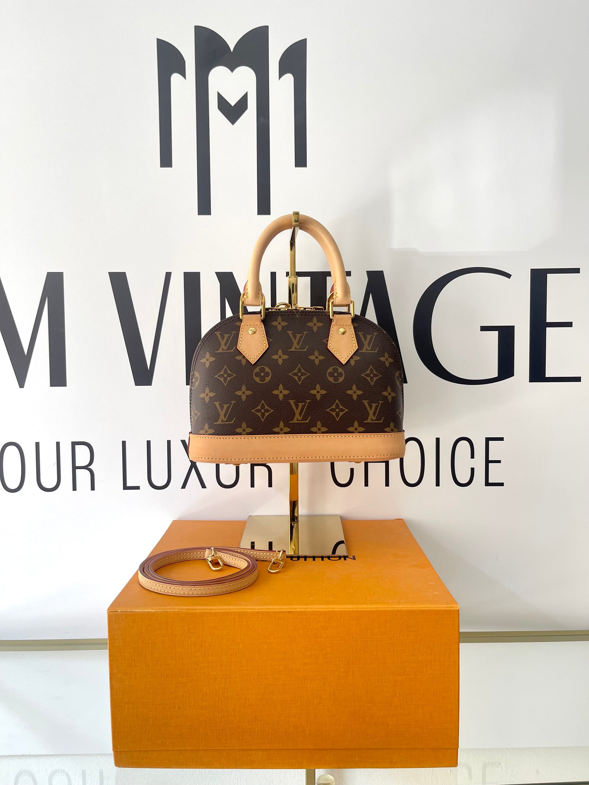 Borsa Alma BB Monogram Louis Vuitton