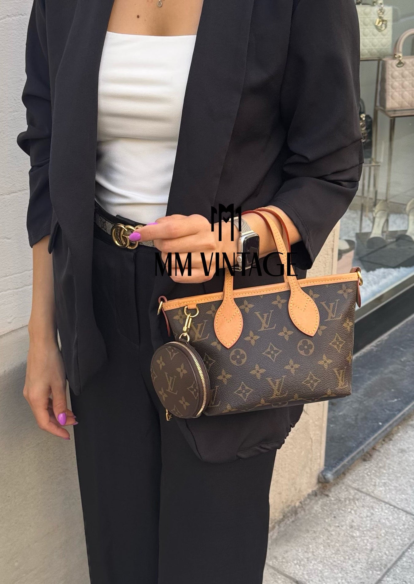 Borsa Neverfull BB Monogram Louis Vuitton