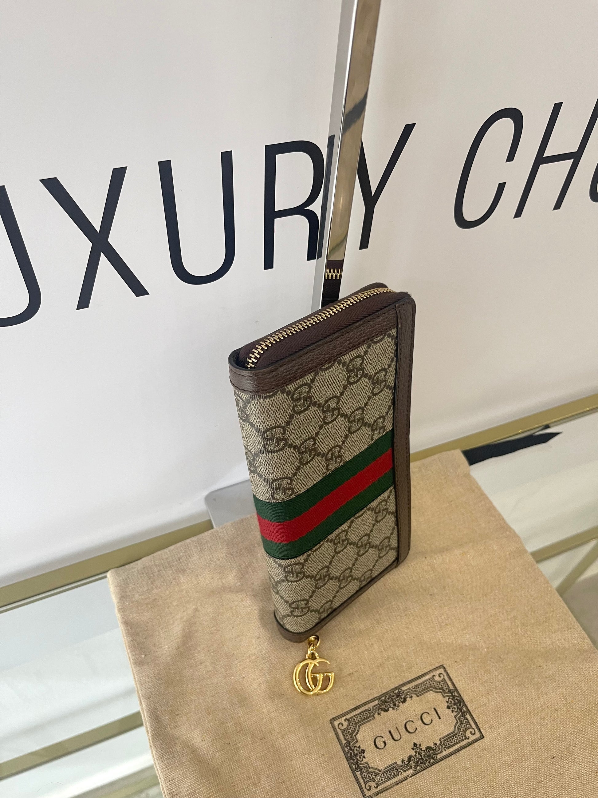 Portafoglio Ophidia GG Supreme Gucci