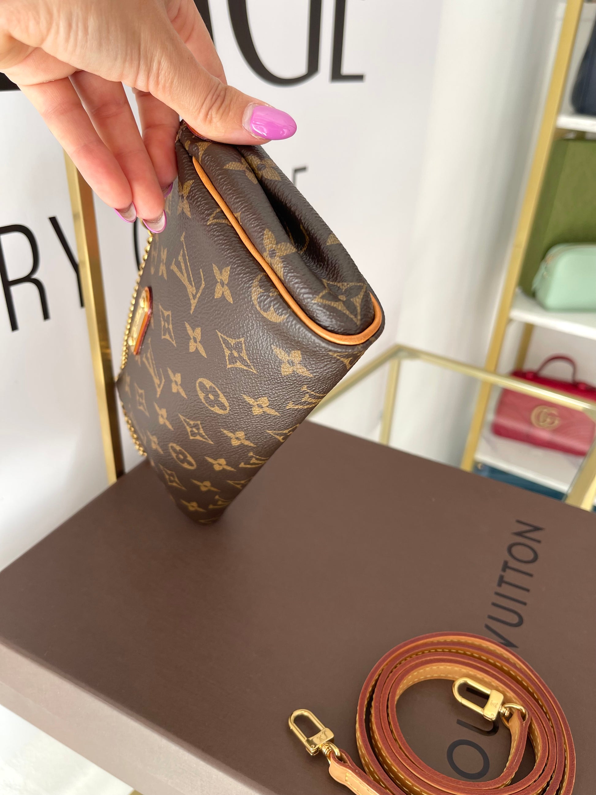 Borsa Eva Monogram Louis Vuitton