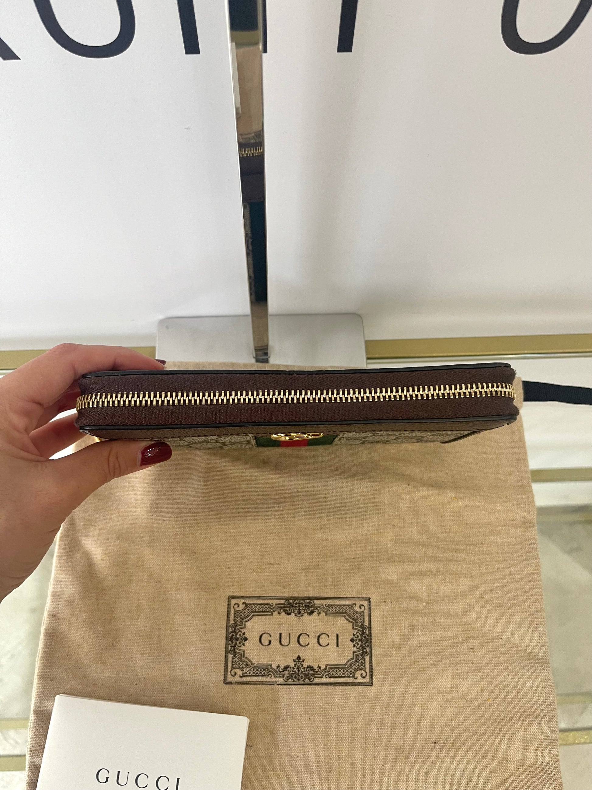 Portafoglio Ophidia GG Supreme Gucci