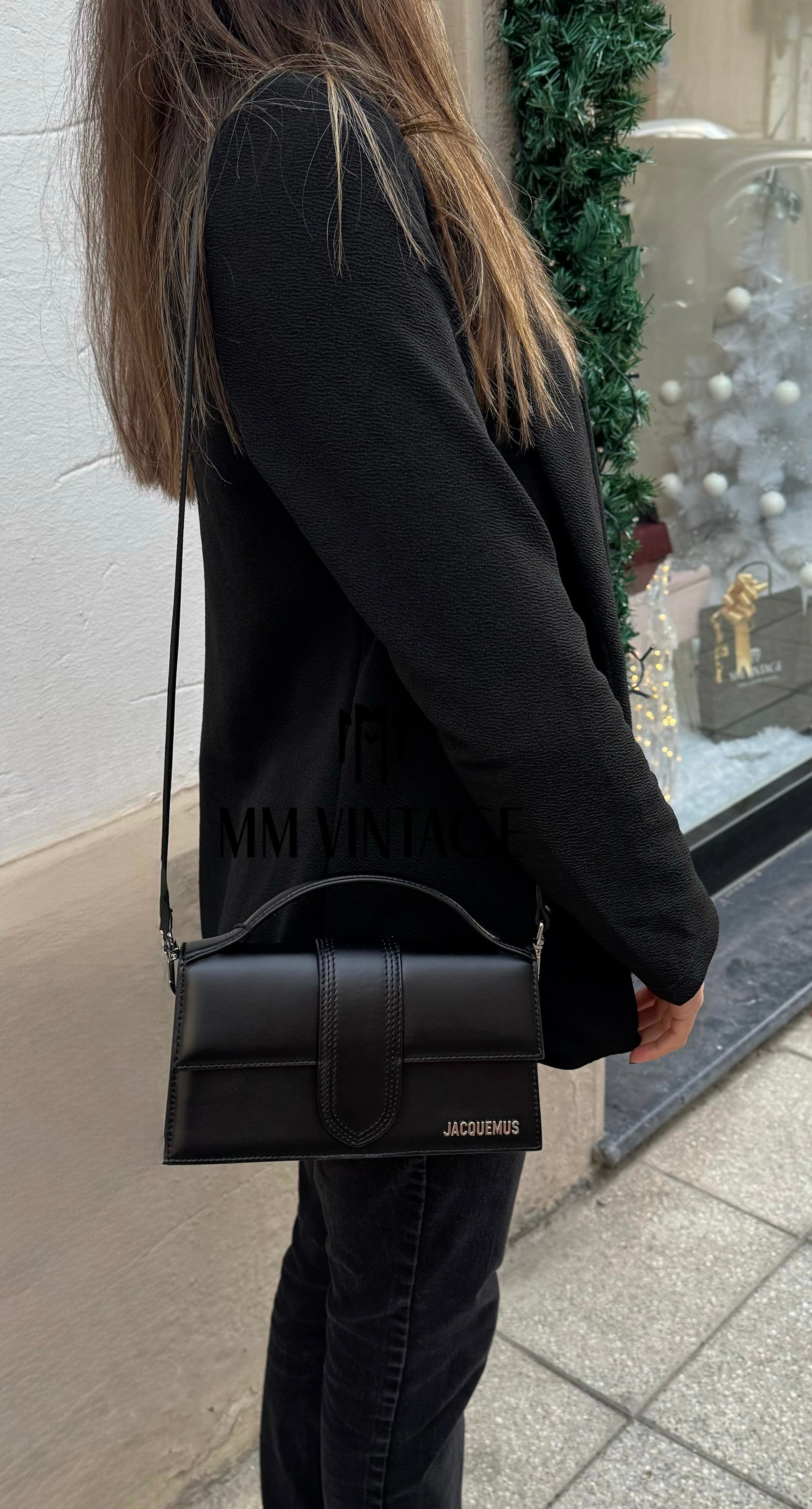 Borsa Le Grand Bambino black hw argento Jacquemus
