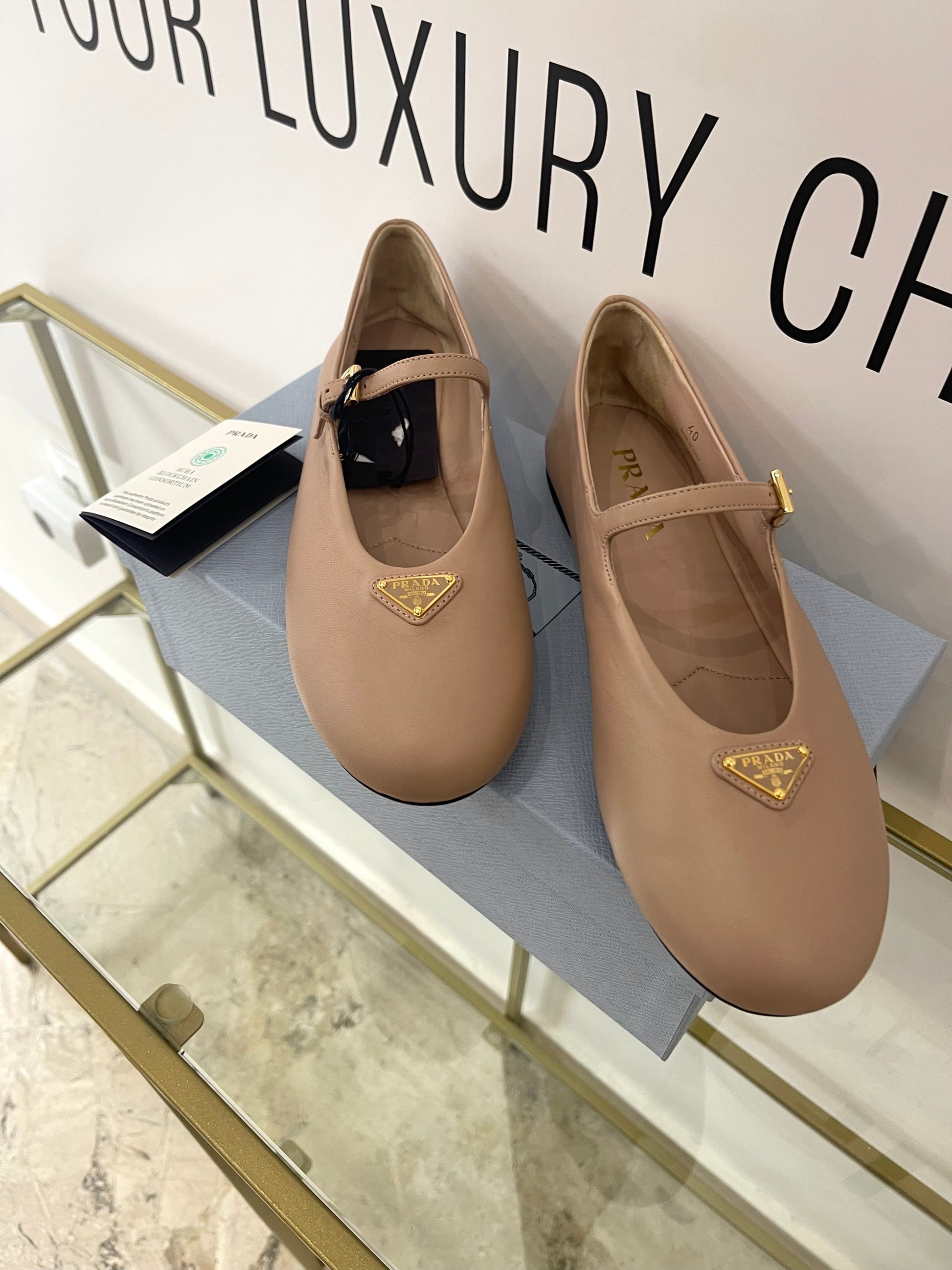 Ballerine Prada