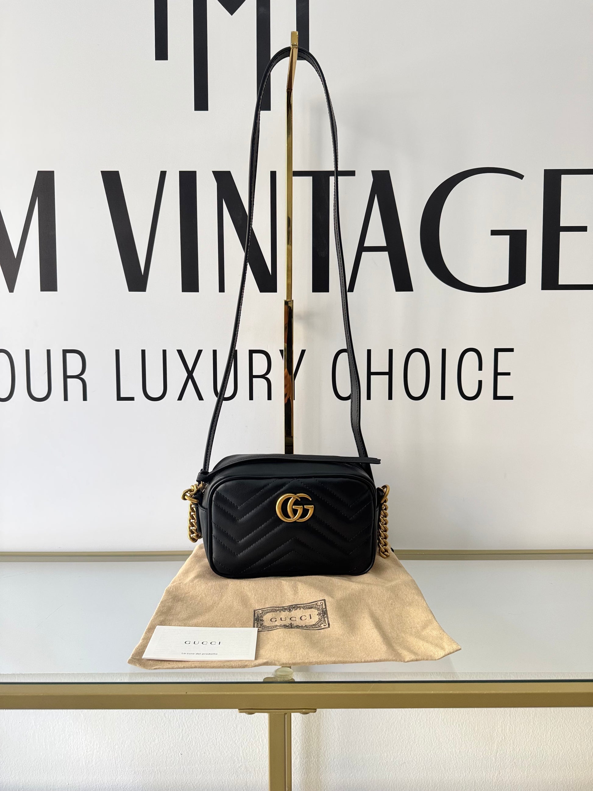 Borsa Mini Camera Bag GG Marmont Gucci