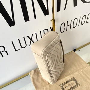 Borsa Marmont 26 GG in Nabuk Gucci