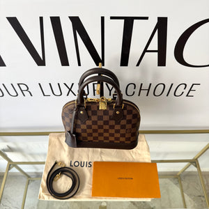 Borsa Alma BB Damier Ébène Louis Vuitton