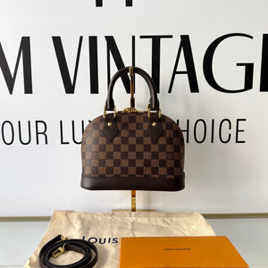 Borsa Alma BB Damier Ébène Louis Vuitton