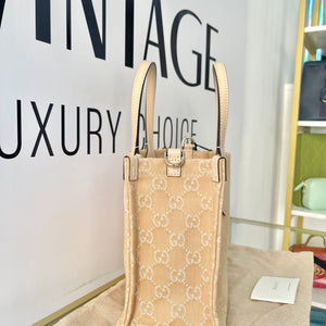 Borsa Shopping Ophidia in denim Gucci