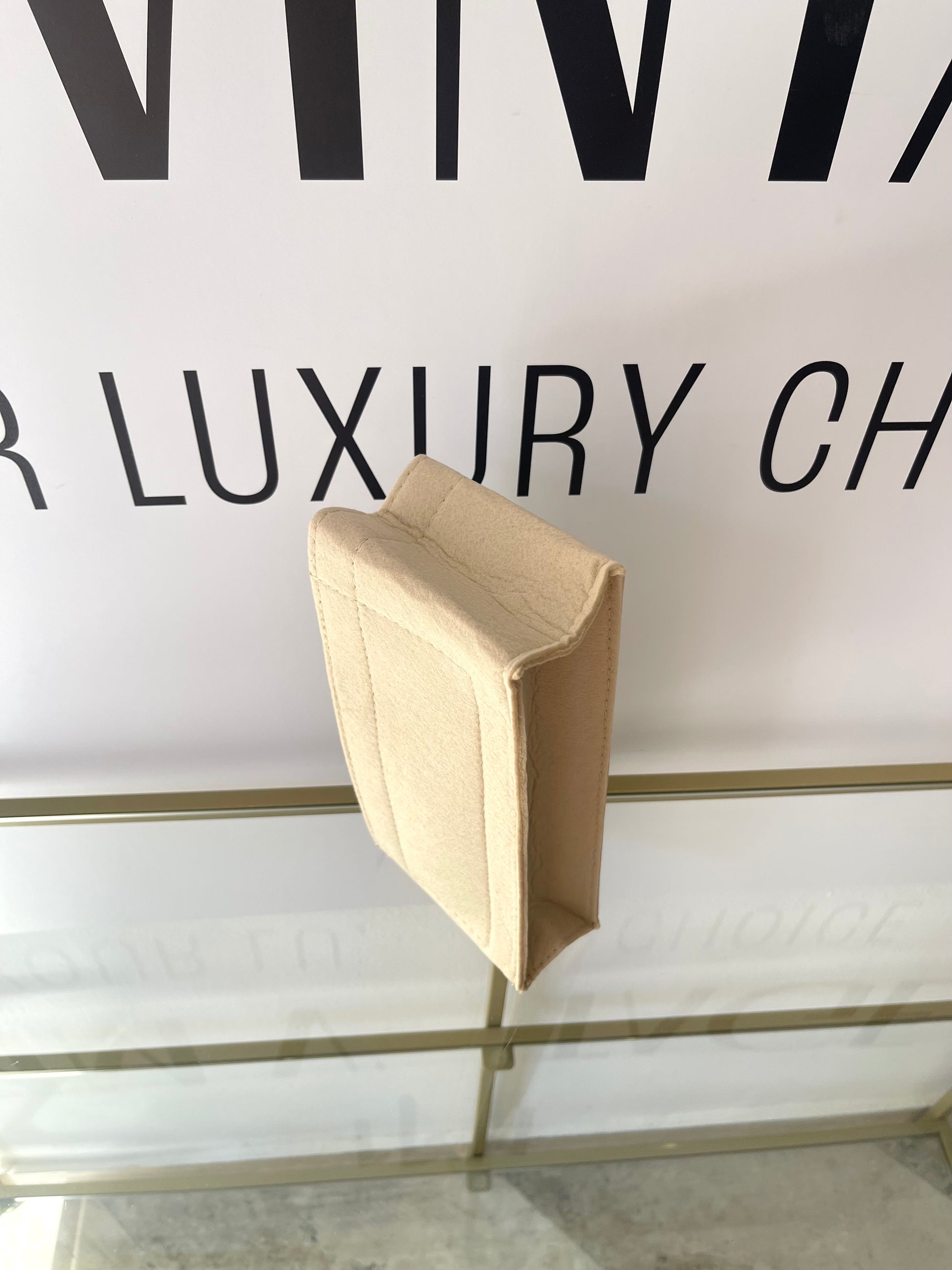 Organizer per borse beige