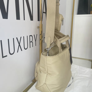 Borsa in Re-Nylon beige Prada