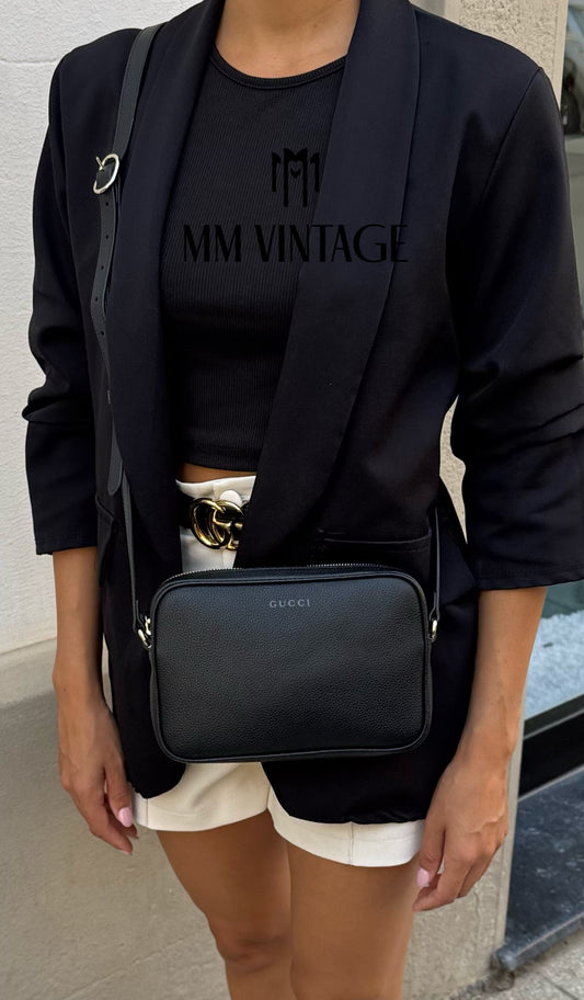 Borsa in pelle martellata Gucci