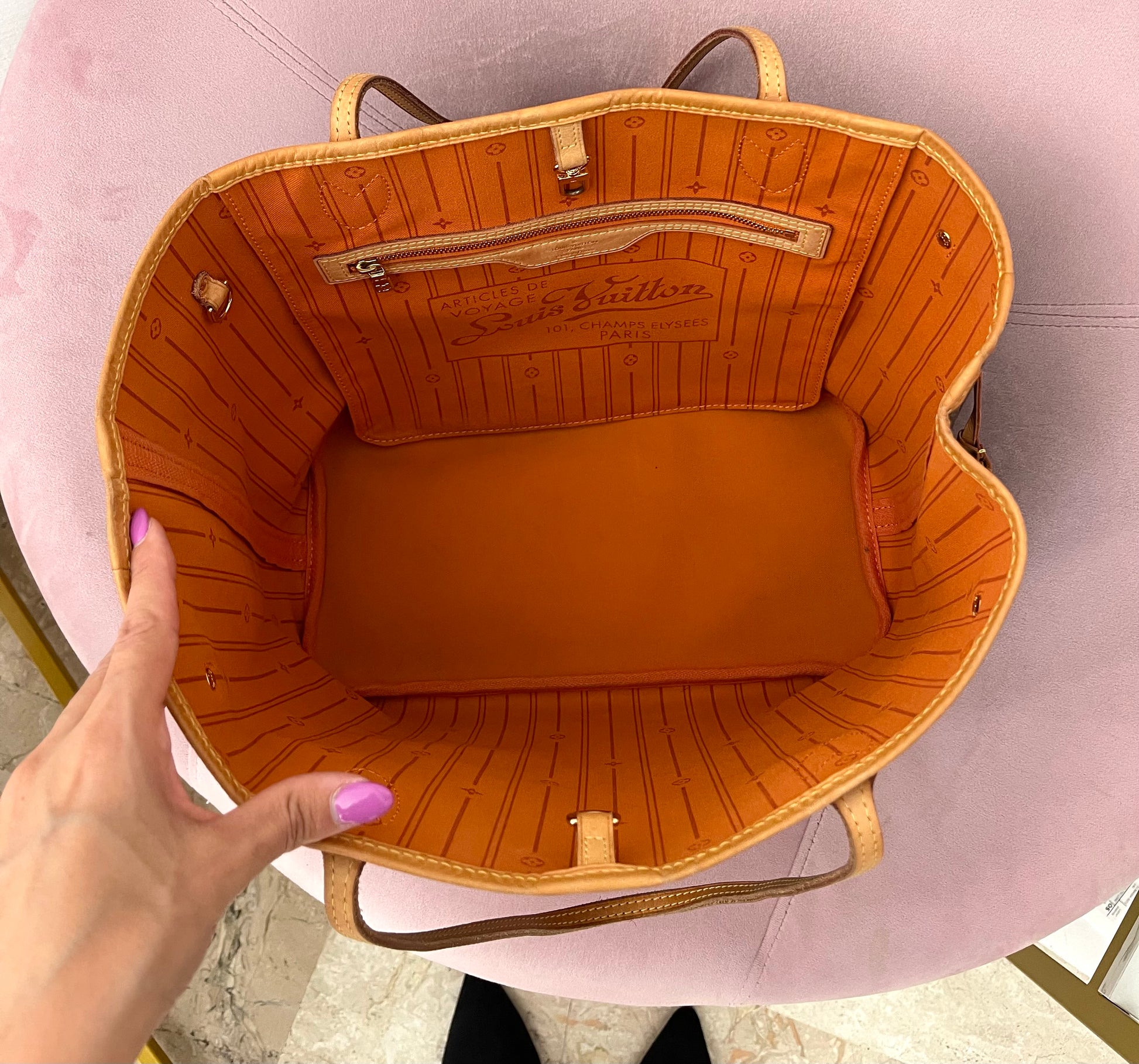 Borsa Neverfull MM Mon Monogram Louis Vuitton