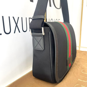 Borsa Techno Web Stripe Gucci