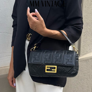 Borsa Baguette FF Fendi
