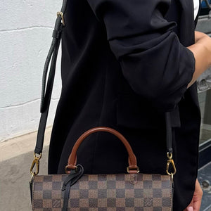 Borsa Beaumarchais Damier Ebène Louis Vuitton