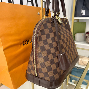 Borsa Alma PM Damier Ébène Louis Vuitton