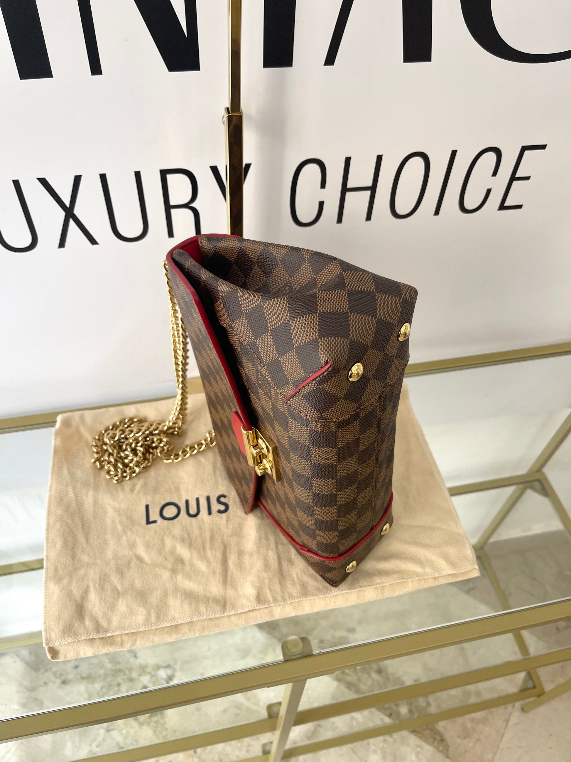 Borsa Caissa Damier Ebéne Louis Vuitton