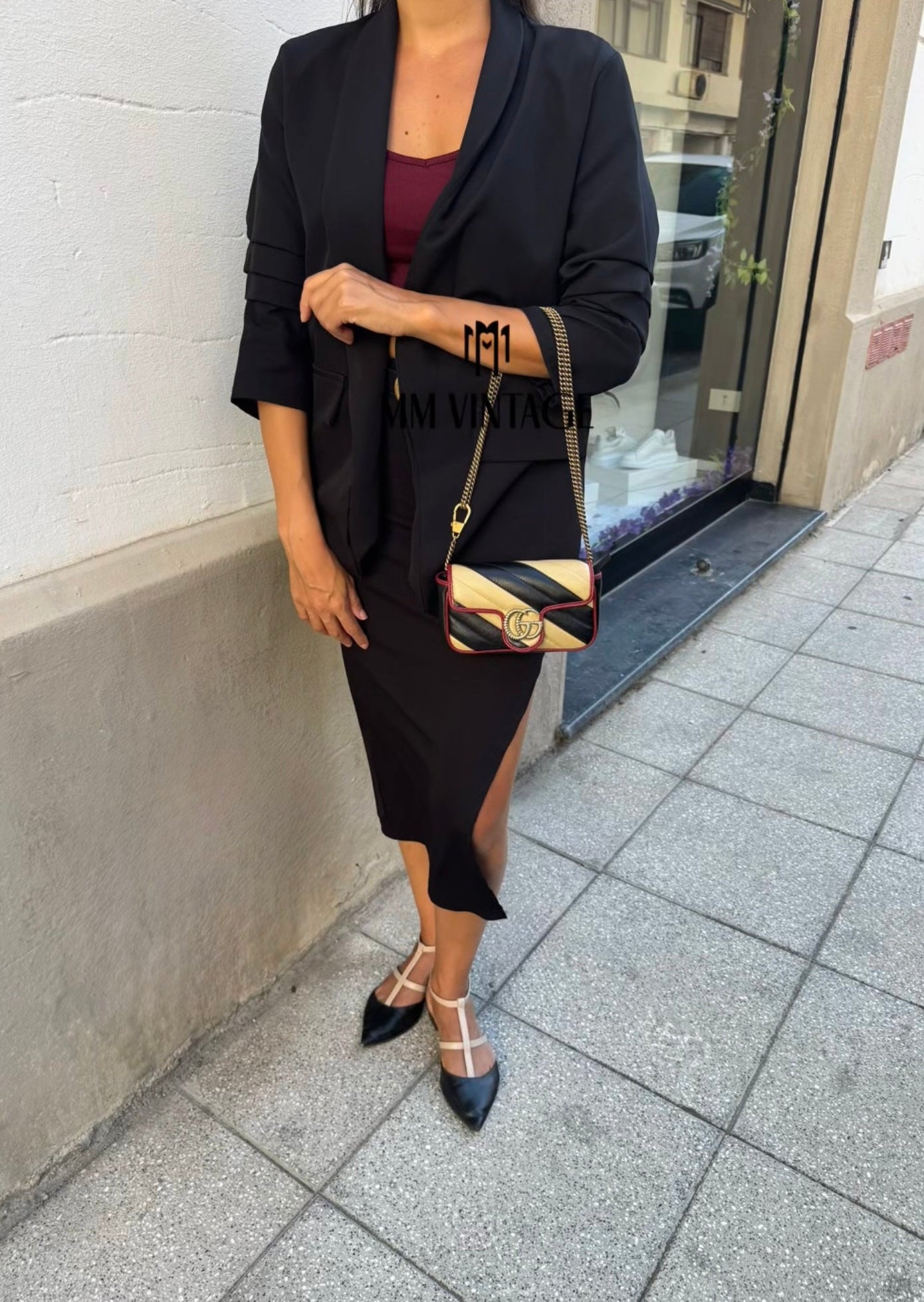 Borsa Mini Marmont GG Torchon Gucci