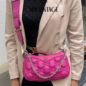Borsa GG Matelassé fucsia Gucci