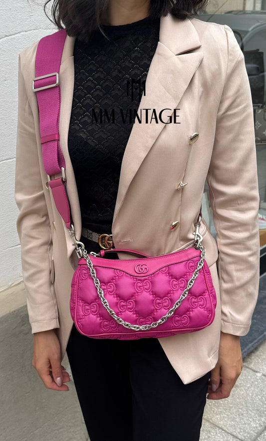Borsa GG Matelassé fucsia Gucci