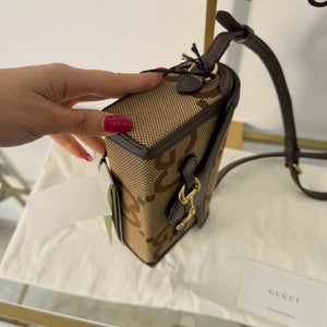 Borsa Mini Horsebit 1955 Jumbo GG Gucci