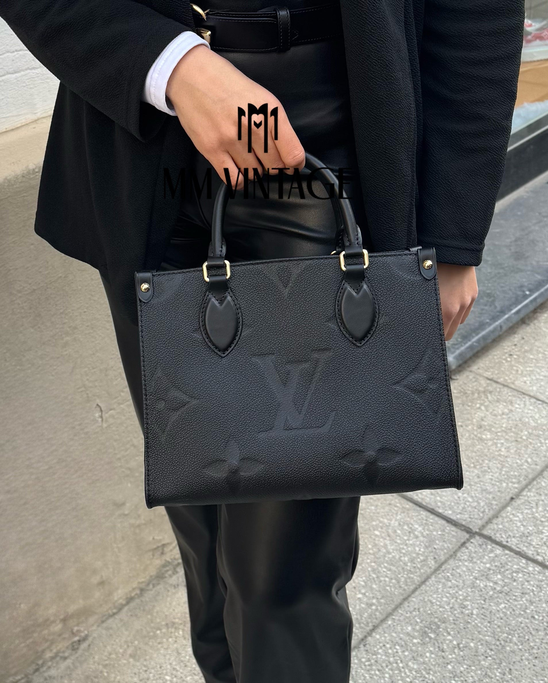 Borsa OnTheGo PM Monogram Empreinte Louis Vuitton