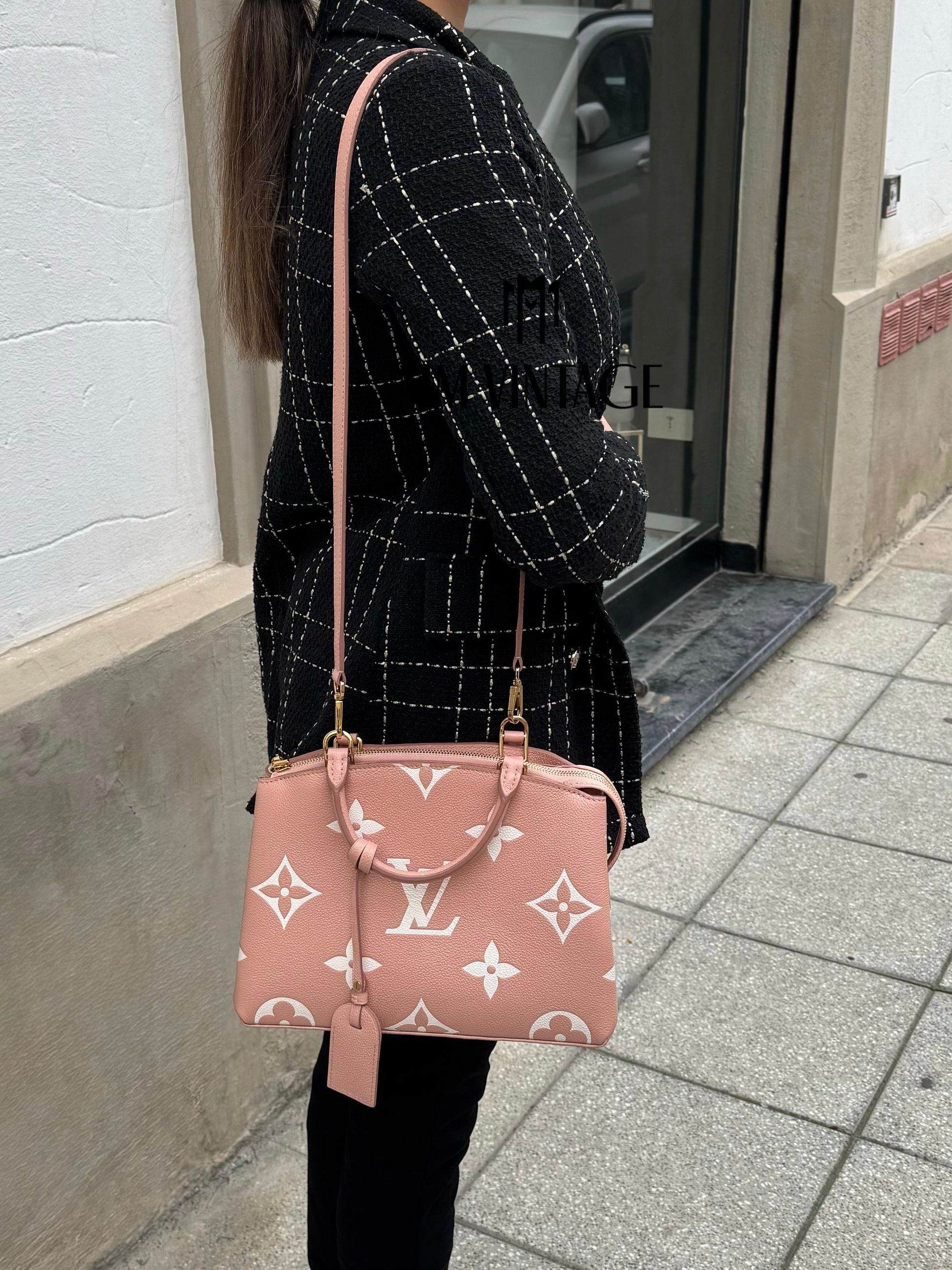 Borsa Petit Palais PM Monogram Empreinte Louis Vuitton